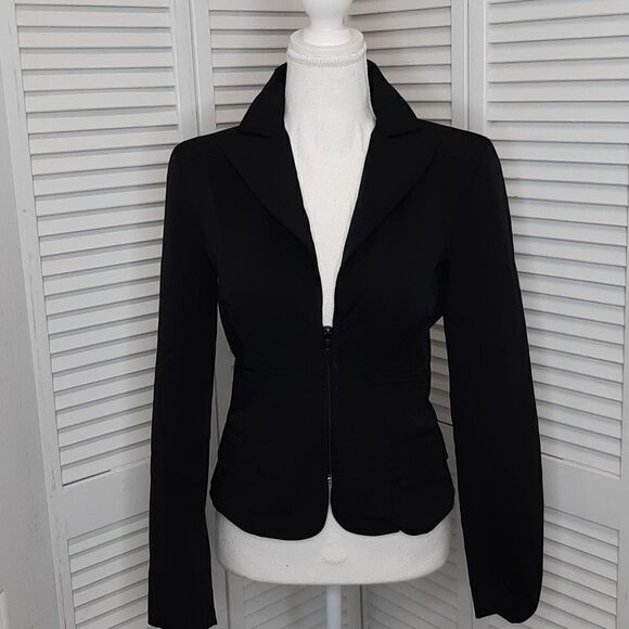 Morrissey Y? Black Zip Front Jacket - Picture 1 of 13